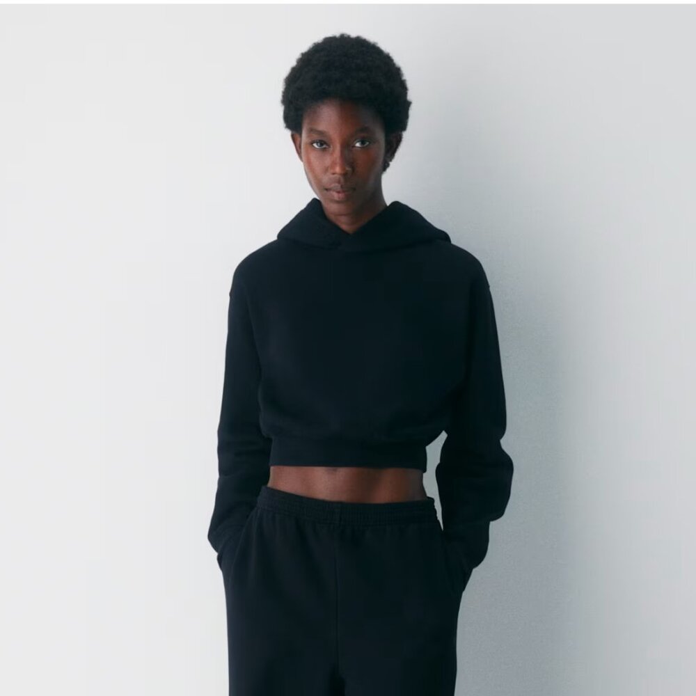 TNA Sweatfleece Cozy cropped Hoodie